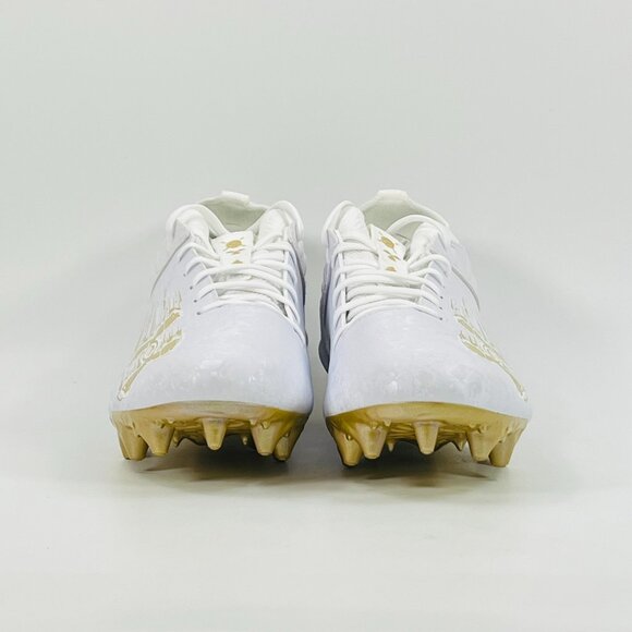 Under Armour Blur 2 MC Suede \'White Metallic Gold\' 3027978-100 Football size 15